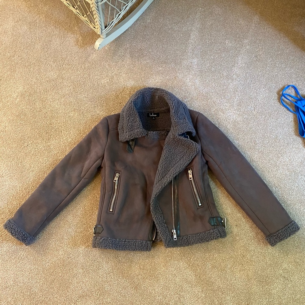 Lulus Wool Bomber Jacket